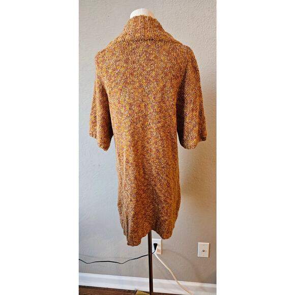 Additions By Chico's Cardigan Sweater Wool‎ Blend Knit Brown Womens 2 US Large - Picture 2 of 5